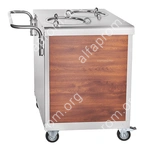 Прилавок для подогрева тарелок Abat ПТЭ-70КМ(П)-80 кашир.