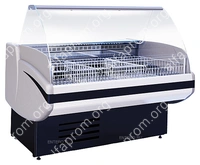 Витрина морозильная CRYSPI Gamma-2 М 1200 (без агрегата, без боковин)