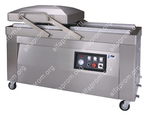 Напольный вакуумный упаковщик HVC-610S/2B-G (DZQ-610/2SB) (нерж., газ)