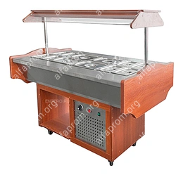 Стол шведский Пищевые Технологии СОЭП-ШС, орех