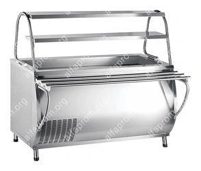 Прилавок-витрина Abat ПВВ(Н)-70М-01-НШ