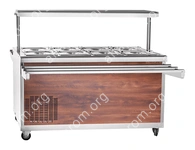 Прилавок-витрина Abat ПВВ(Н)-70ПМ-01-НШ кашир.