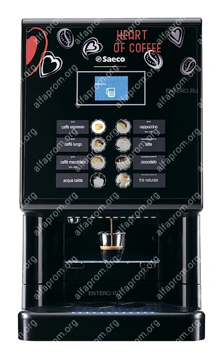 Настольный кофейный автомат Saeco Phedra Evo Espresso Heart of Coffee