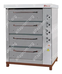 Печь хлебопекарная Восход ХПЭ-750/4 нерж. сталь