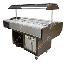 Стол шведский Пищевые Технологии СОЭП-ШС-Г, венге