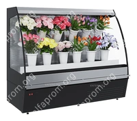 Горка холодильная для цветов Carboma F 16-08 VM 1,3-2 0020 FLORA