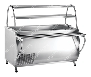 Прилавок-витрина Abat ПВВ(Н)-70М-01-НШ