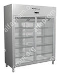 Шкаф холодильный Carboma R1400К INOX