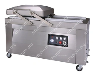 Упаковщик вакуумный Hualian HVC-610S/2A-G (DZQ-610/2SA) 380В с опцией газонаполнения (нерж. сталь)