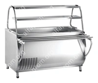 Прилавок-витрина Abat ПВВ(Н)-70М-01-НШ