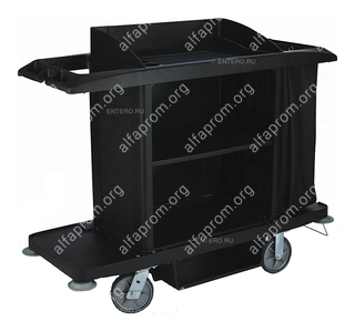 Тележка гостиничная Rubbermaid FG618900BLA